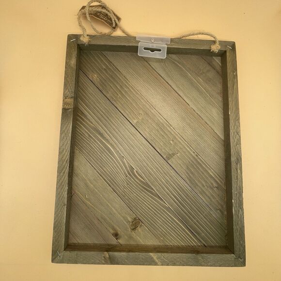 Jillibean Soup Mix the Media Wooden Plank 12"x15" Wall Decor Crafting - Picture 4 of 16